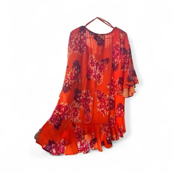 Hello Molly Pink and Purple Floral Dress - Picture 4 of 6